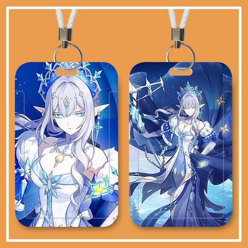 Lanyard Badge Holder - Genshin Impact Anastasya Anime Lanyard Business