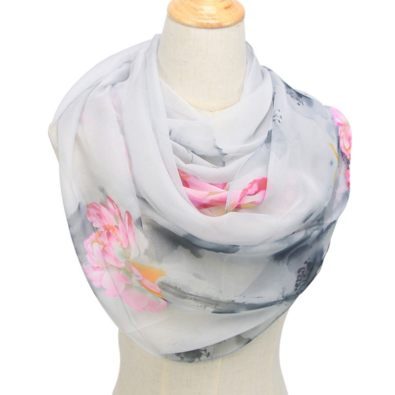 Fashion Women Ultra Thin Long  - Face Scarf Mask ulasan dan harga