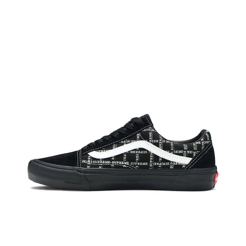 Supreme X Vans Old Skool Skate - Vans Shoes Old Skool ulasan dan harga