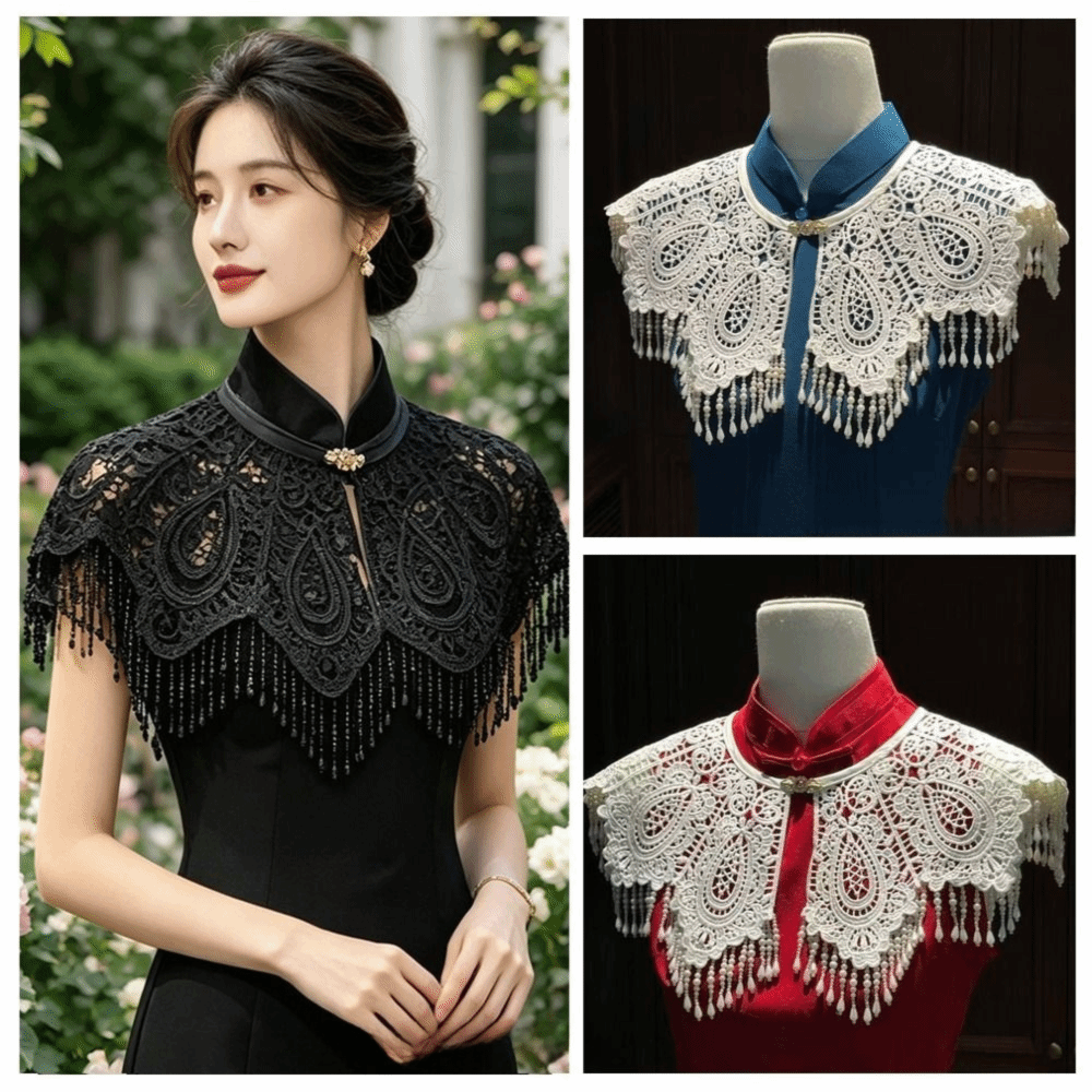 Polyester Cheongsam Shawl New  - Stole Wedding Shawl ulasan dan harga